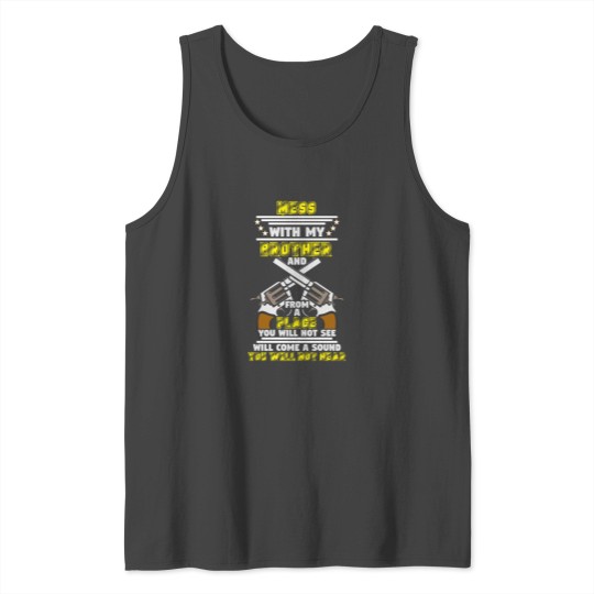 family Sister little brother Tank Top