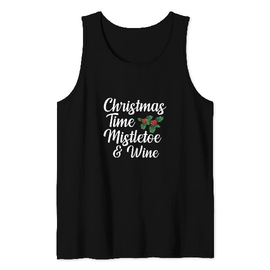Mistletoe and Wine Tank Top