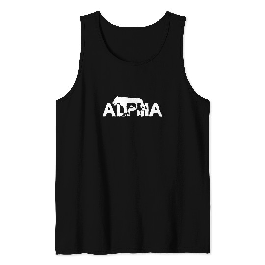 Alpha Wolf | Packleader Wolves Pack Wolfpack Howl Tank Top