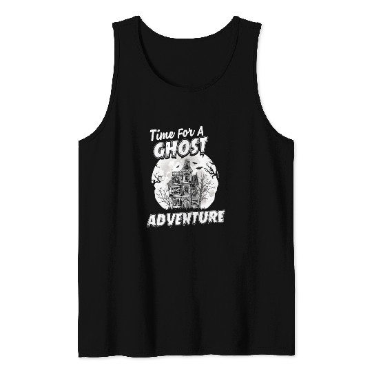 Ghost Adventures Ghost Hunting Time Tank Tops