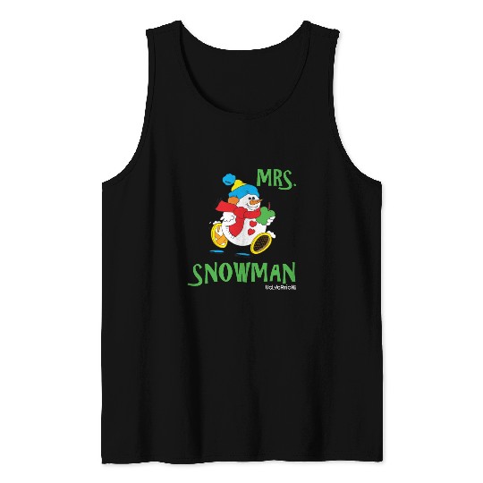 Mr. & Mrs. Snowman // Mrs. // partner shirt #1 Tank Top