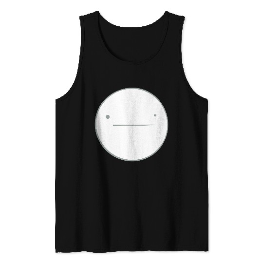 Face Design Bored Tank Top