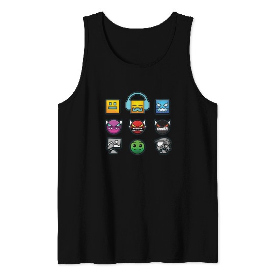 geometry dash insane Tank Tops