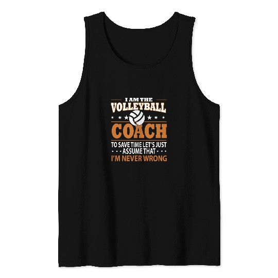 volleyball coach Tank Top