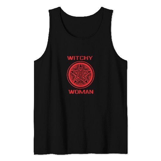 Wicca Witchy Woman Wiccan Tank Top