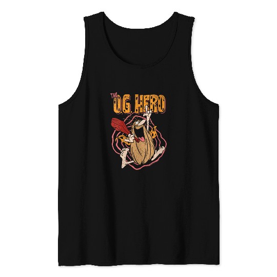 Captain Caveman Og Hero Gift Tank Tops