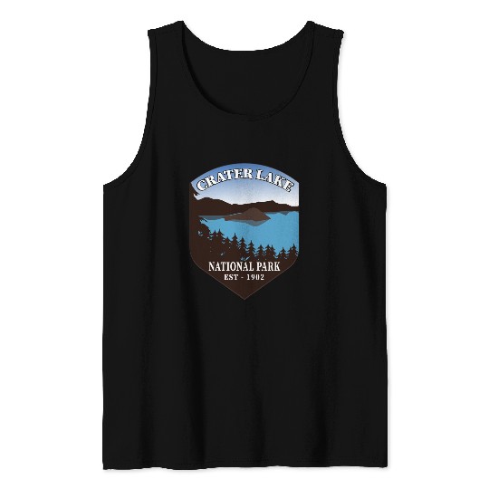 Crater Lake National Park Tank Tops