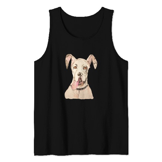 Great Dane Licker Working Overtime Tank Top