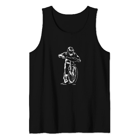 Motorcycle Speedway Racing Tank Tops