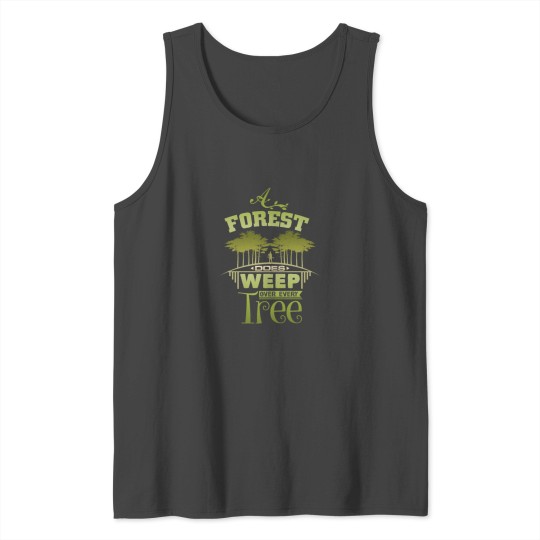 Environmental Protection Forest Tank Top