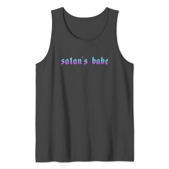 Satan's Babe Grunge Aesthetic Clothes Pastel Goth Tank Top