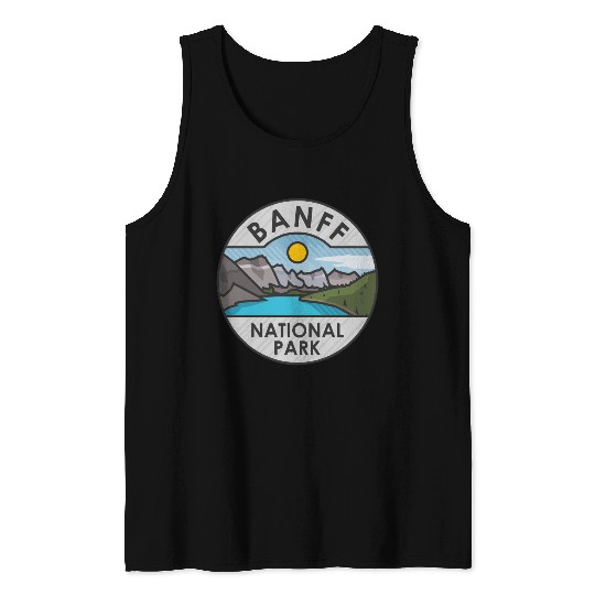 Banff National Park Tank Tops
