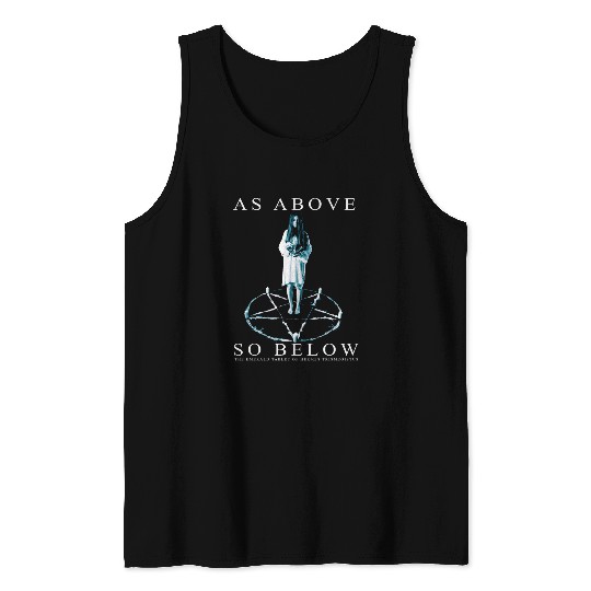 As Above, So Below, Occult Magic Ritual Tank Top