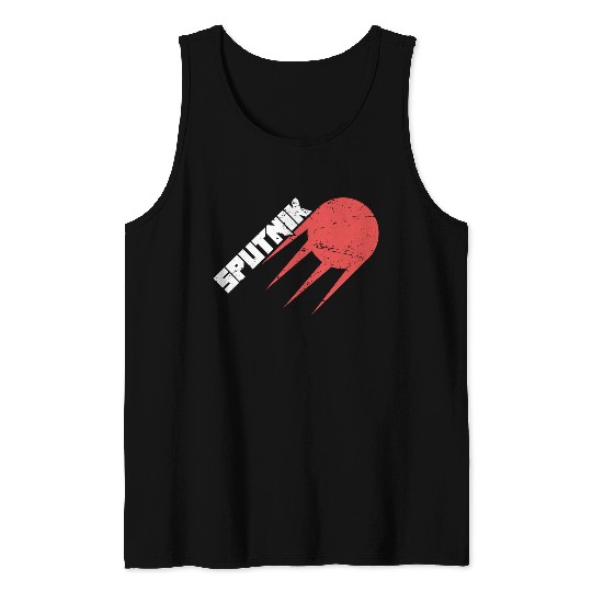 Distressed World History Soviet Union Communist Sp Tank Top