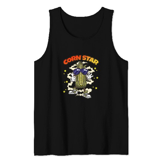 Corn Star Tank Tops