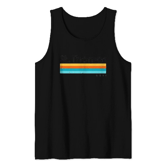 Vintage St Thomas Tank Tops