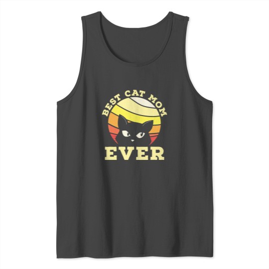 Mama Mommy Mothers Day Cat Mom Tank Top