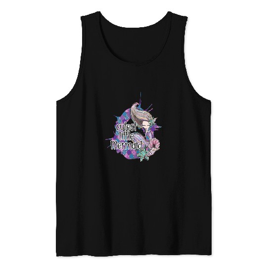 cutest little mermaid Tank Top