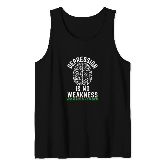 Depression - Mental Health Awareness Tank Top