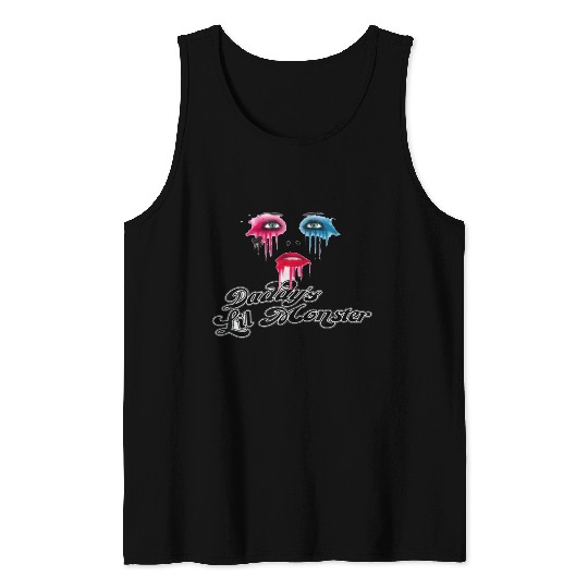 Great Gift For Daddys Little Monster Cute T Tank Top