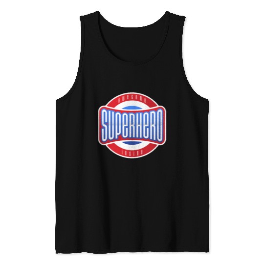 awesome super hero daddy Tank Top