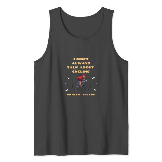 Funny Cyclist Gift Tank Top