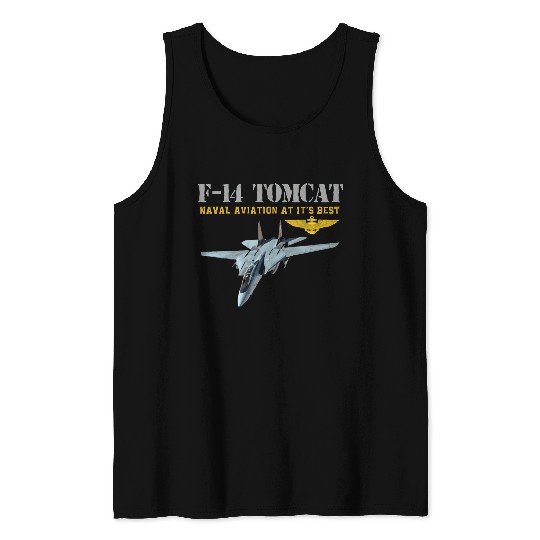 F 14 Tomcat Naval aviation Tank Tops