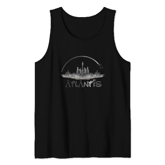 Disney Inspired Stargate Atlantis Design Tank Top