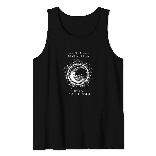 Daydreamer & Nightthinker Witch Moon Occult Gift Tank Top