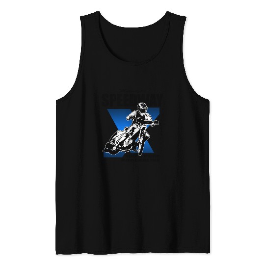 Motorcycle Speedway Racing Tank Tops