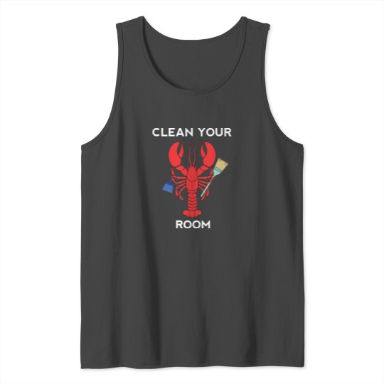 Clean Your Room Peterson 12 Rules Life Lobster Tank Top