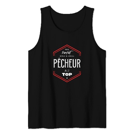 Pêcheur parfait et au top Tank Tops
