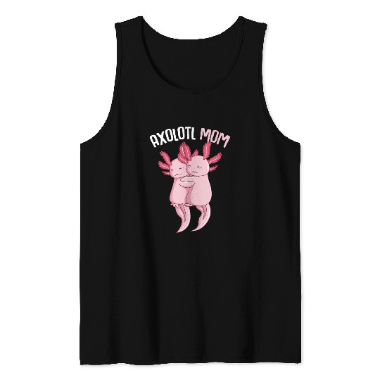 Axolotl Mama Salamander Women Tank Top