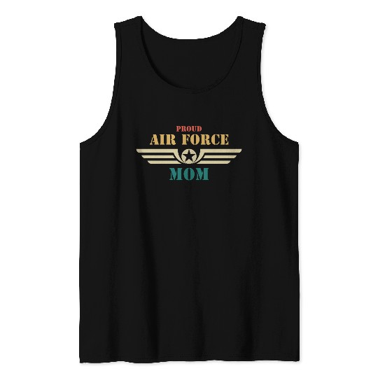 proud air force mom Tank Top
