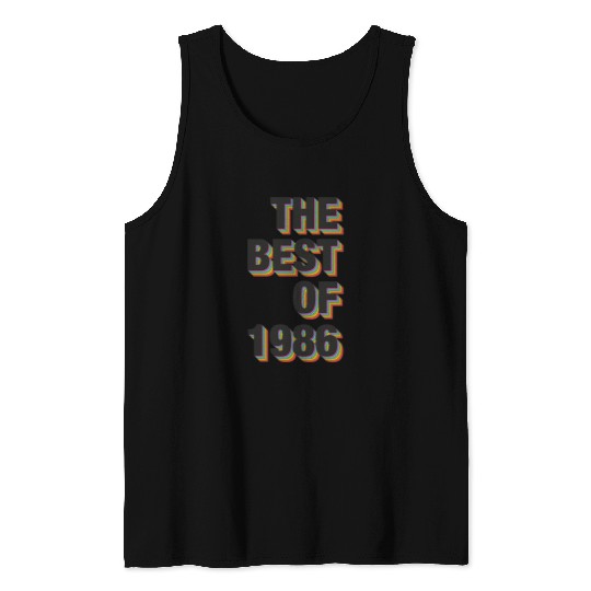 The Best Of 1986 Tank Top