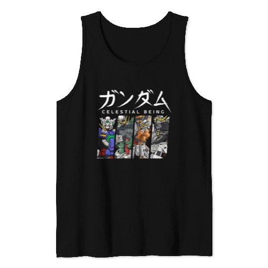 GUNDAM 00 Celestial Being Tank Tops