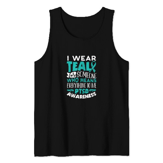 PTSD Awareness You Are Not ALone Tank Top