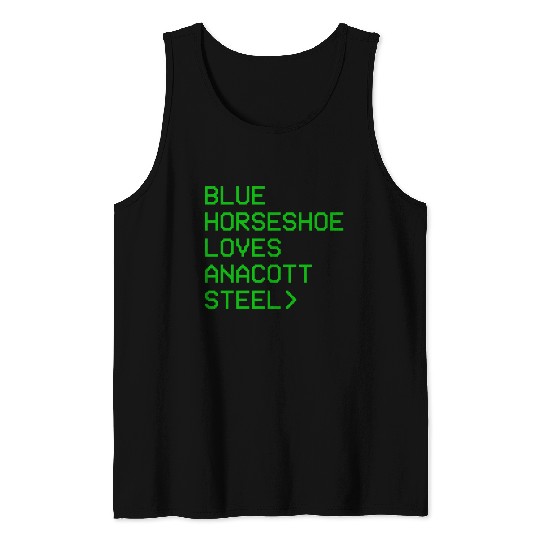 Blue Horseshoe Loves Anacott Steel Tank Tops