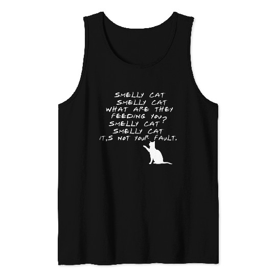 Smelly Cat Friends Tv Show Tank Tops