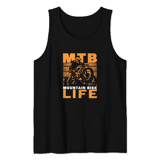 MTB Mountain Bike Life Tank Top