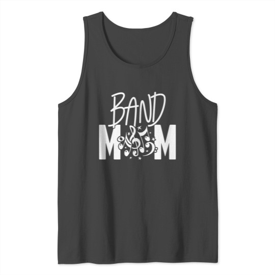 Band Moms Marching Band Mother High School Gift Tank Top