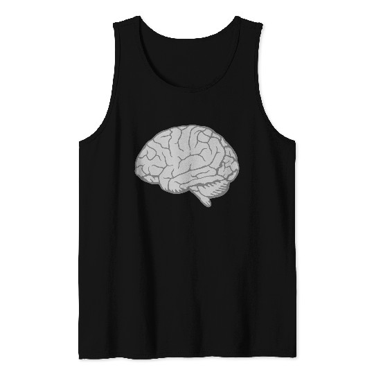 Brain Anatomy Organ Tank Tops