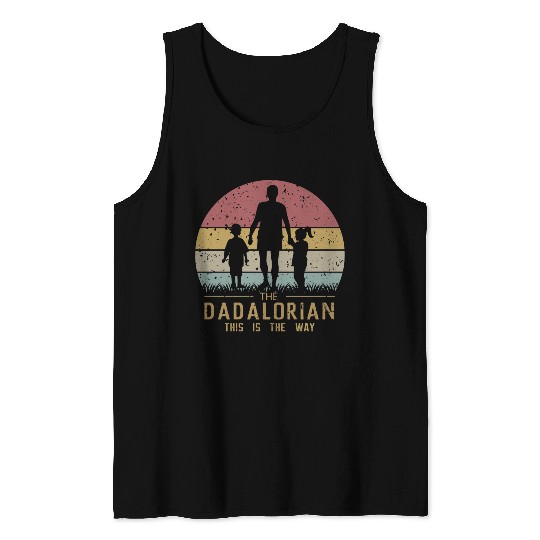 The Dadalorian Tank Tops