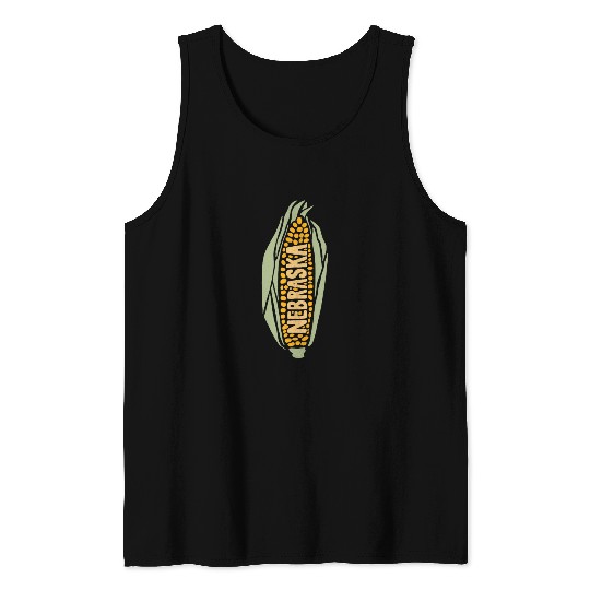 Nebraska Corn Tank Tops