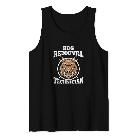 Boar wild boar hunting Wild boar hunter Tank Tops