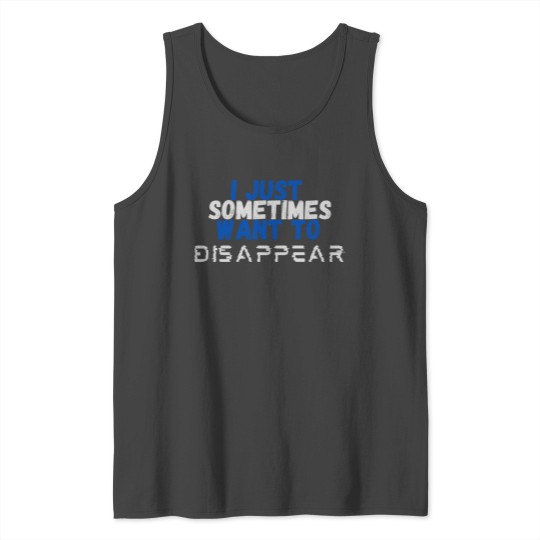 Disappear Tank Top