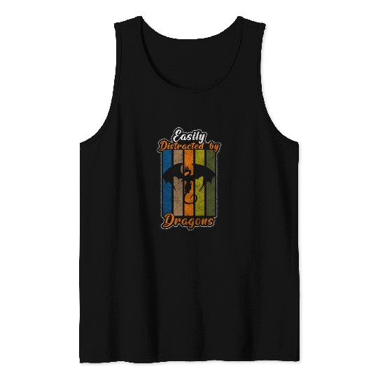 Dragon China Ice Chinese Dragon Tank Tops