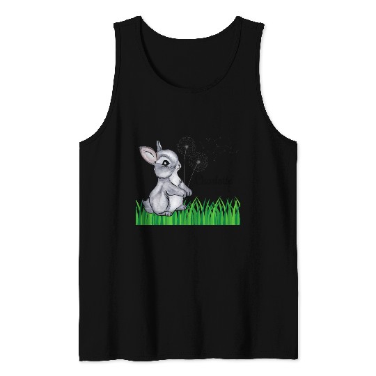Bunny Name Gift Charlotte Tank Tops
