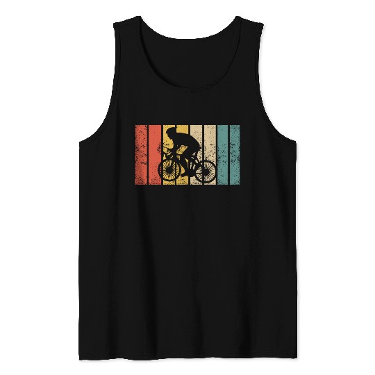 Cycling Cyclist Tank Tops