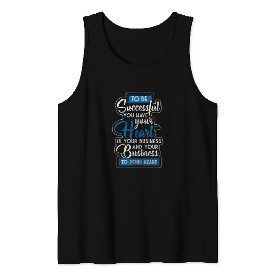 Entrepreneur Work Money Startup Tank Tops